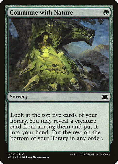 Commune with Nature [Modern Masters 2015] - Evolution TCG