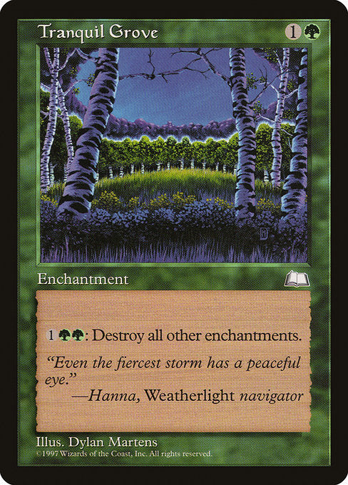 Tranquil Grove [Weatherlight] - Evolution TCG