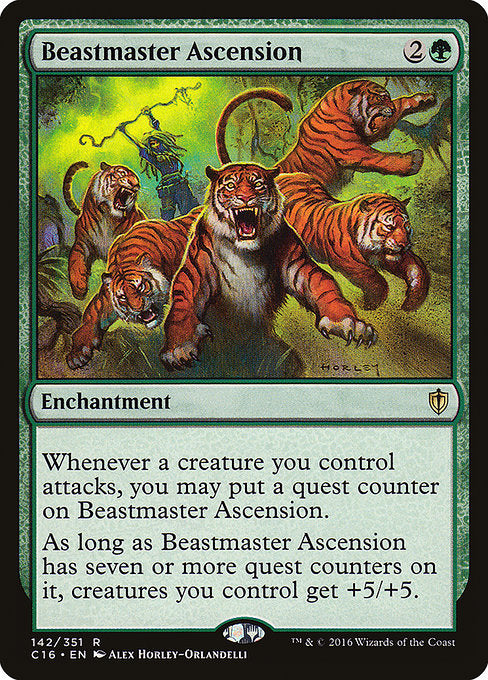 Beastmaster Ascension [Commander 2016] - Evolution TCG