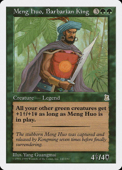 Meng Huo, Barbarian King [Portal Three Kingdoms] - Evolution TCG