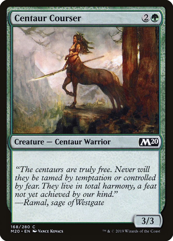 Centaur Courser [Core Set 2020] - Evolution TCG