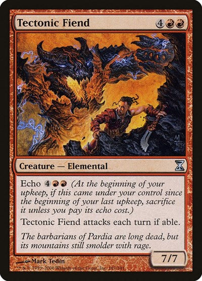 Tectonic Fiend [Time Spiral] - Evolution TCG