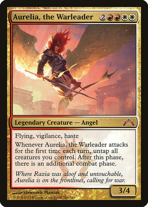 Aurelia, the Warleader [Gatecrash] - Evolution TCG