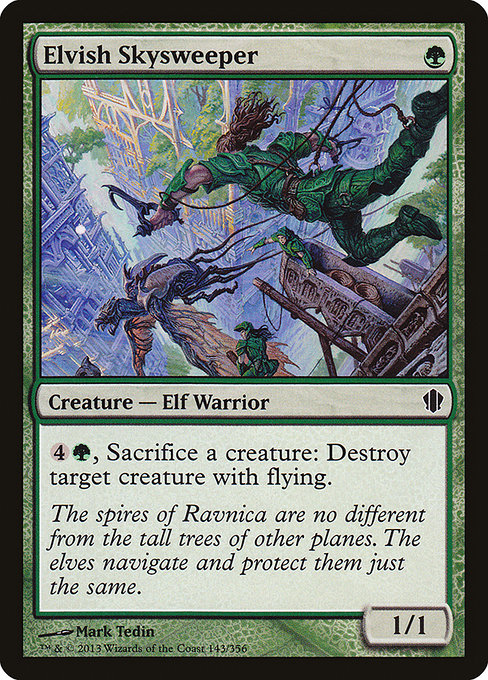 Elvish Skysweeper [Commander 2013] - Evolution TCG