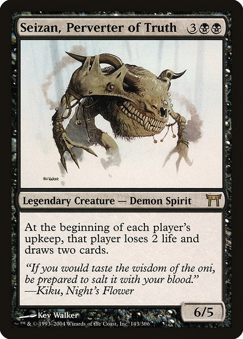 Seizan, Perverter of Truth [Champions of Kamigawa] - Evolution TCG