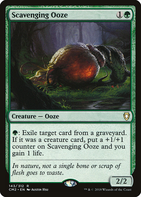 Scavenging Ooze [Commander Anthology Volume II] - Evolution TCG