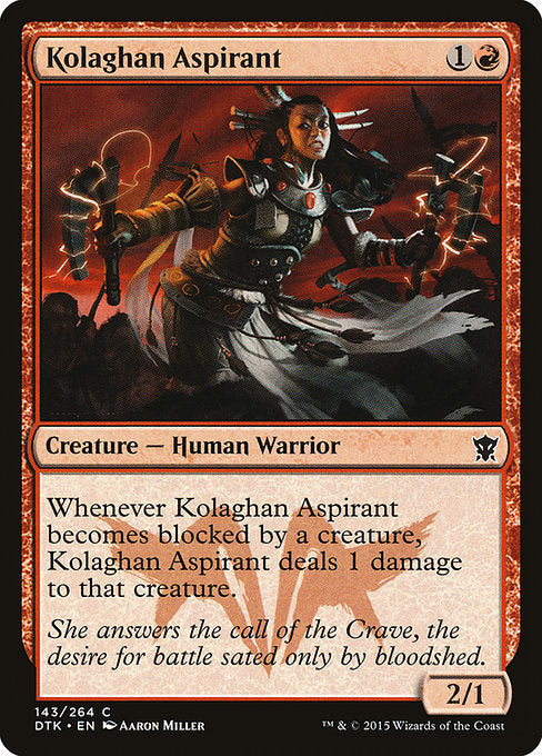 Kolaghan Aspirant [Dragons of Tarkir] - Evolution TCG