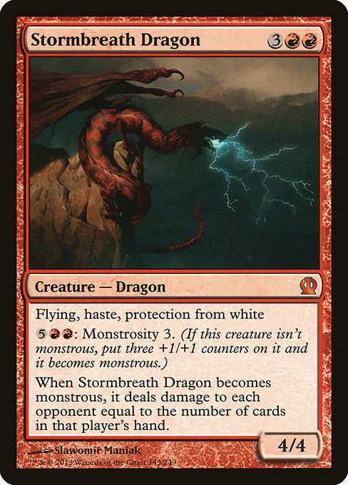 Stormbreath Dragon [Theros] - Evolution TCG