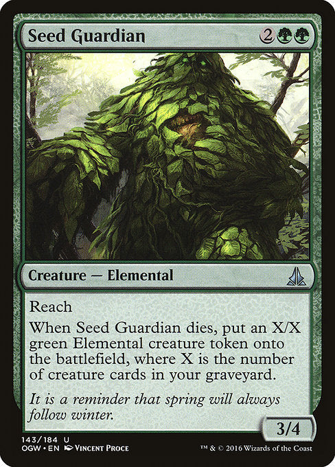 Seed Guardian [Oath of the Gatewatch] - Evolution TCG