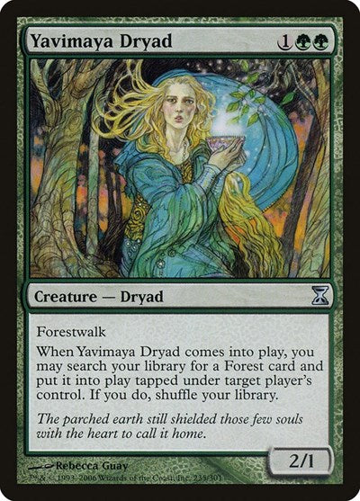 Yavimaya Dryad [Time Spiral] - Evolution TCG