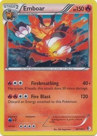 Emboar (26/149) (Cosmos Holo) (Blister Exclusive) [Black & White: Boundaries Crossed] - Evolution TCG