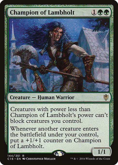 Champion of Lambholt [Commander 2016] - Evolution TCG