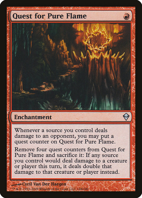 Quest for Pure Flame [Zendikar] - Evolution TCG