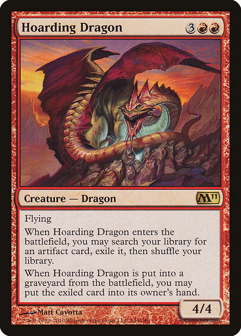 Hoarding Dragon [Magic 2011] - Evolution TCG
