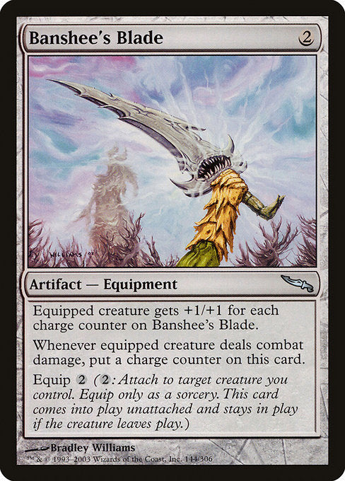 Banshee's Blade [Mirrodin] - Evolution TCG