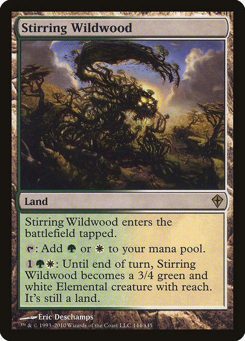 Stirring Wildwood [Worldwake] - Evolution TCG