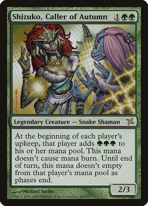 Shizuko, Caller of Autumn [Betrayers of Kamigawa] - Evolution TCG