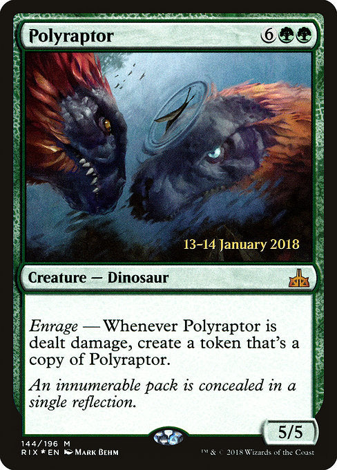 Polyraptor [Rivals of Ixalan Promos] - Evolution TCG