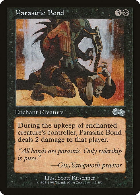 Parasitic Bond [Urza's Saga] - Evolution TCG