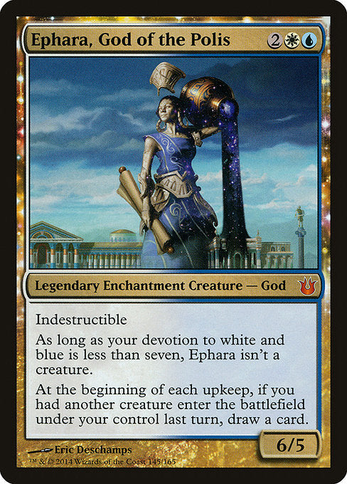 Ephara, God of the Polis [Born of the Gods] - Evolution TCG