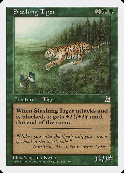 Slashing Tiger [Portal Three Kingdoms] - Evolution TCG