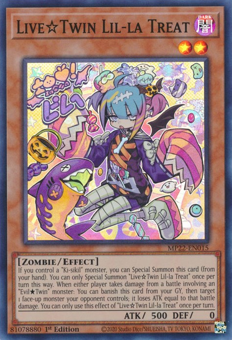 Live☆Twin Lil-la Treat [MP22-EN015] Super Rare - Evolution TCG