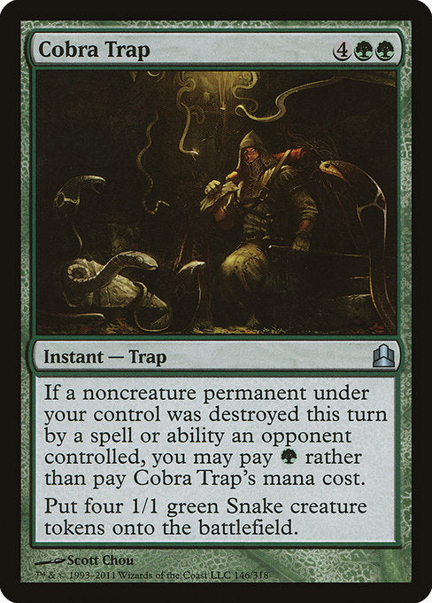 Cobra Trap [Commander 2011] - Evolution TCG