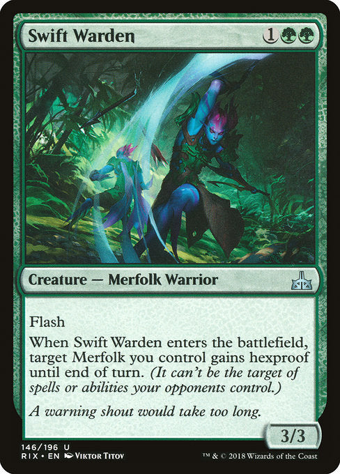 Swift Warden [Rivals of Ixalan] - Evolution TCG