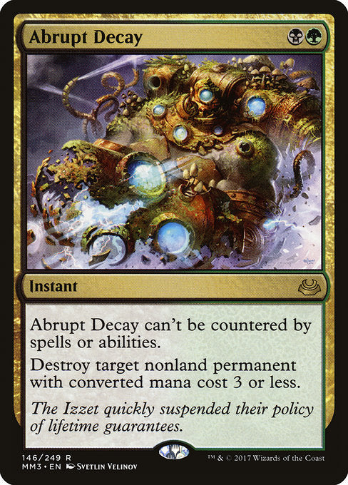 Abrupt Decay [Modern Masters 2017] - Evolution TCG