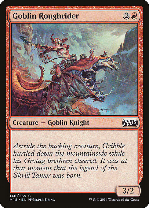 Goblin Roughrider [Magic 2015] - Evolution TCG