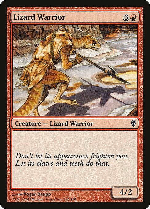 Lizard Warrior [Conspiracy] - Evolution TCG