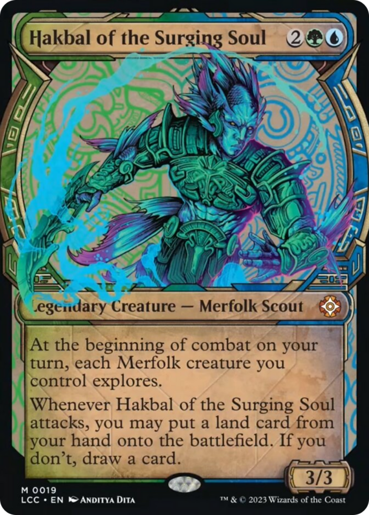 Hakbal of the Surging Soul (Showcase) [The Lost Caverns of Ixalan Commander] - Evolution TCG
