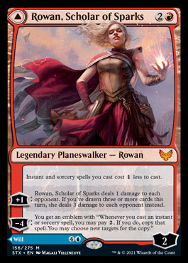Rowan, Scholar of Sparks // Will, Scholar of Frost [Strixhaven: School of Mages] - Evolution TCG