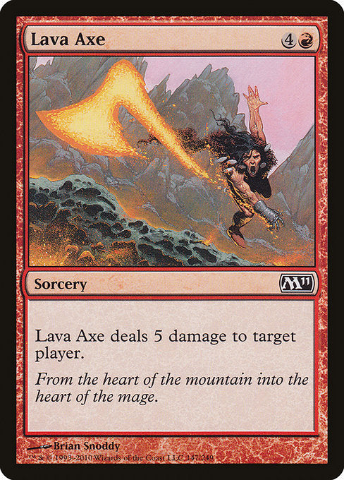 Lava Axe [Magic 2011] - Evolution TCG