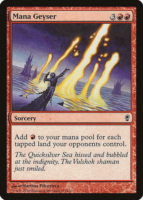 Mana Geyser [Conspiracy] - Evolution TCG