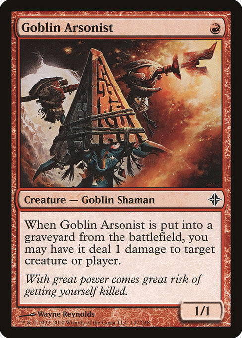 Goblin Arsonist [Rise of the Eldrazi] - Evolution TCG