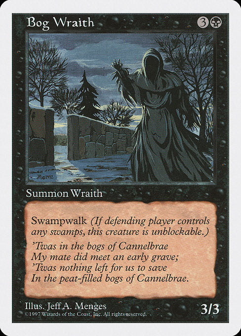 Bog Wraith [Fifth Edition] - Evolution TCG