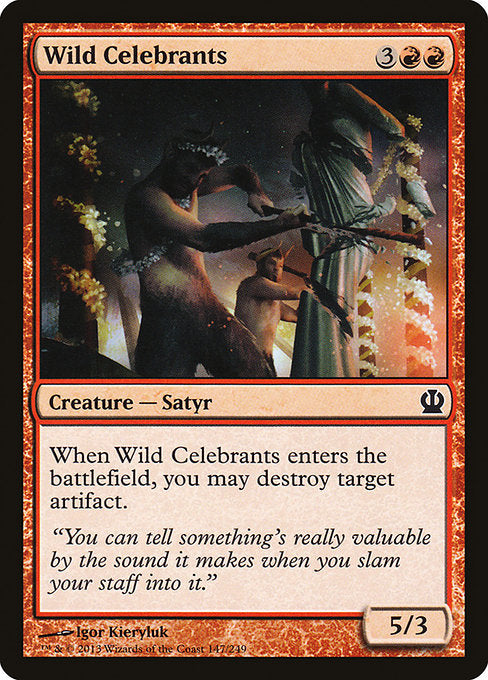 Wild Celebrants [Theros] - Evolution TCG