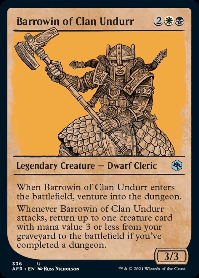 Barrowin of Clan Undurr (Showcase) [Dungeons & Dragons: Adventures in the Forgotten Realms] - Evolution TCG