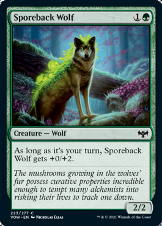 Sporeback Wolf [Innistrad: Crimson Vow] - Evolution TCG