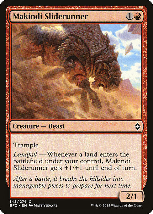 Makindi Sliderunner [Battle for Zendikar] - Evolution TCG