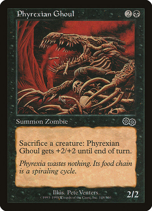 Phyrexian Ghoul [Urza's Saga] - Evolution TCG