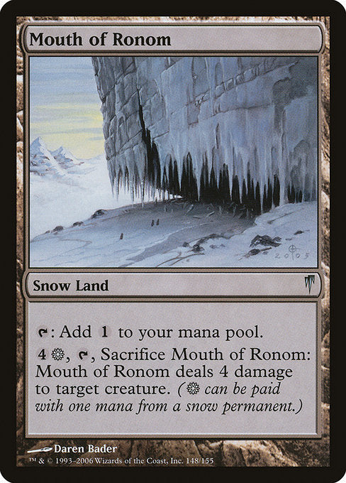 Mouth of Ronom [Coldsnap] - Evolution TCG