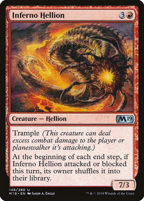 Inferno Hellion [Core Set 2019] - Evolution TCG