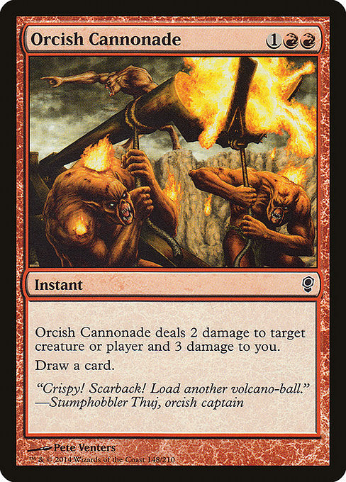 Orcish Cannonade [Conspiracy] - Evolution TCG
