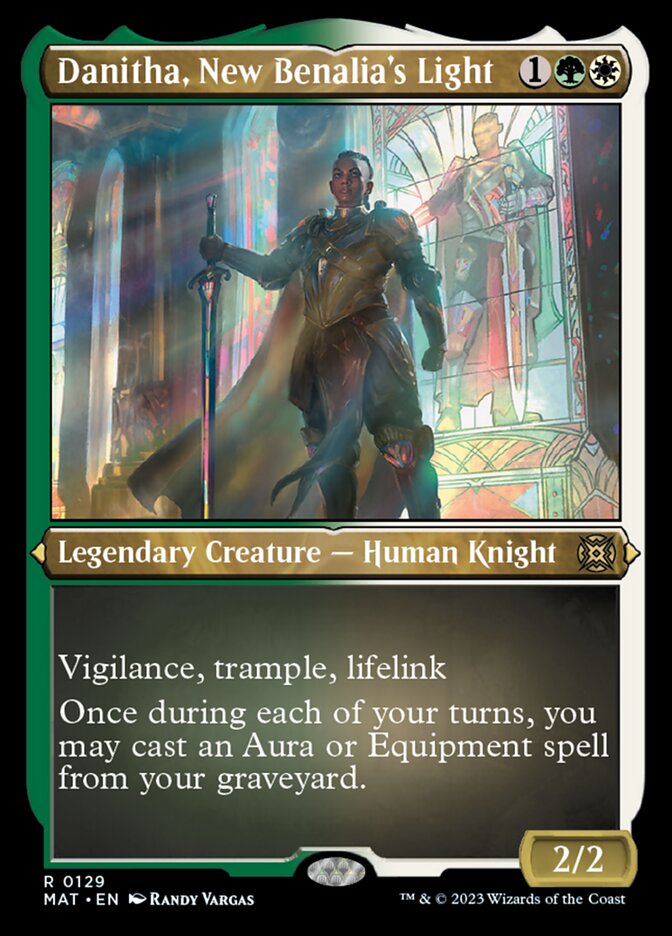 Danitha, New Benalia's Light (Foil Etched) [March of the Machine: The Aftermath] - Evolution TCG