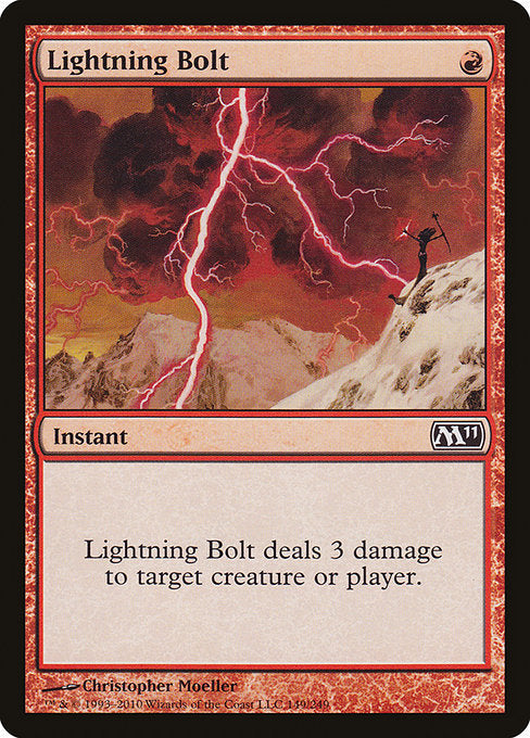 Lightning Bolt [Magic 2011] - Evolution TCG