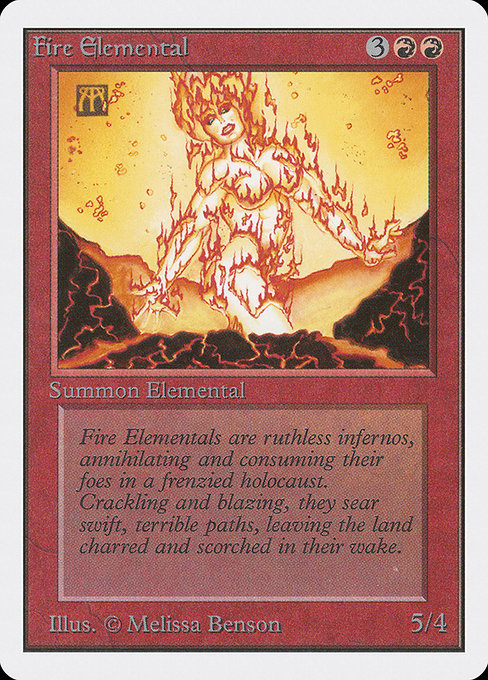 Fire Elemental [Unlimited Edition] - Evolution TCG