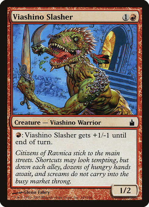 Viashino Slasher [Ravnica: City of Guilds] - Evolution TCG