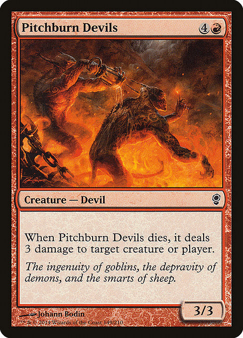 Pitchburn Devils [Conspiracy] - Evolution TCG